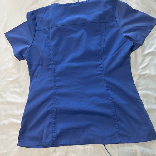 Scrub tops set of 4 ladies royal blue V-neck size M. Cherokee, Sanibel Scrubs - Bild 7 von 24