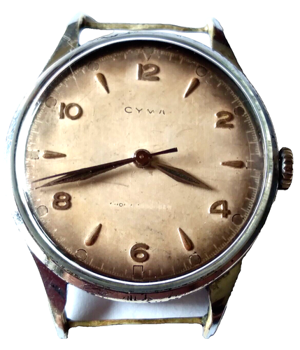 CYMA Mechanical Men's Wristwatch Cal. R. 459 (Working)