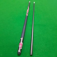 1/2 Split Pool Cue Pool Stick Rod 58inch Long Portable