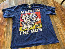 Super Mario Bros 3 T Shirt Made in the 80s Nintendo Licensed kids large
