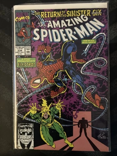 The Amazing Spider-Man #334 (Marvel Comics July 1990)