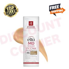 Image of Elta MD UV Clear TINTED Facial Sunscreen Broad Spectrum SPF 46 48g EXP 09/2027