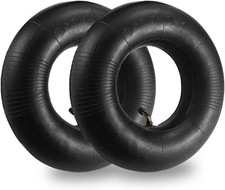 2 HeavyDuty Inner Tubes 4.10/3.504 for Lawn Mowers Trailers Wheelbarrows