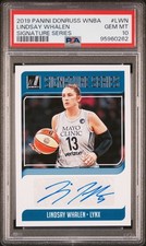 2019-20 Panini Donruss WNBA Lindsay Whalen #SS-LWN Signature Series PSA 10