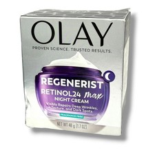 Olay Regenerist Retinol 24 Max Night Cream Fragrance-Free 48g/1.7oz. New In Box