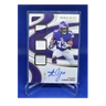 2024 Panini Immaculate Aaron Jones Vikings on card Auto Patch #IPCA-AJS /99