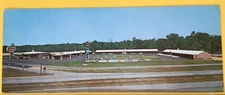 Greenbriar Motel, Lumber ton, NC Panoramic 1960’s Postcard