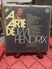 Jimi Hendrix – A Arte De Jimi Hendrix Brazil LP Polydor VG+ Rare Import