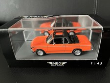 NEO BMW 2002 Baur Cabrio Orange 1:43 OVP.
