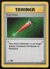 PL Pokemon Base Set FULL HEAL 82/102 1st Edition Shadowless Trainer