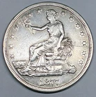 1877-S Silver Trade Dollar - Details!  Beautiful Coin with Sharp Details