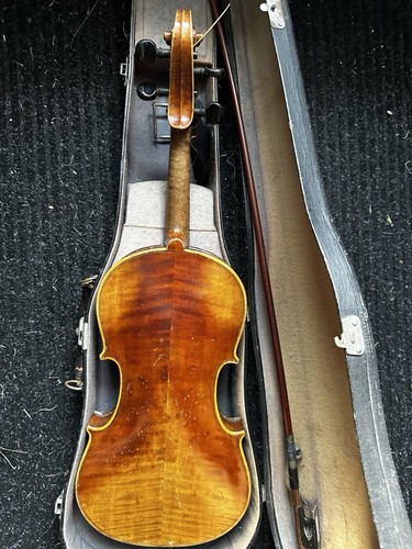 John Juzek Master Art Violin Made in Schonbach No Inside Paper I Can See 7x23” - Picture 24 of 24