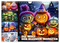 Die Welt Der Kleinen Monster (Wandkalender 2026 DIN A4 Quer), Calvendo...