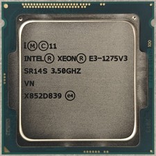 Intel Xeon E3-1275 V3 SR14S 3.50GHz 8MB 4-Core LGA1150 Workstation CPU Haswell