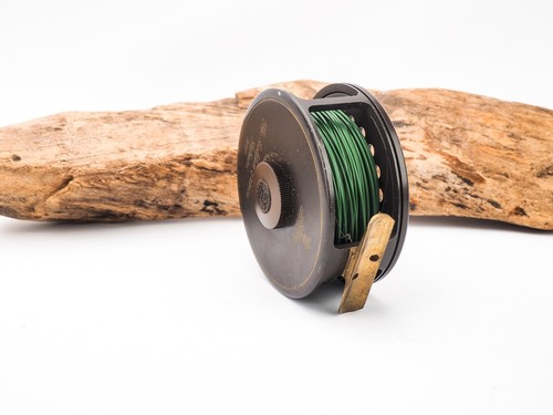 HARDY THE GOLDEN PRINCE 4 1/4" #11/12 SALMON FLY REEL + HARDY CASE - Picture 6 of 7
