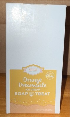 Nectar USA Bath Treats CREAMY DREAMY LEMON SQUEEZE Cupcake Soap 5 Oz.
