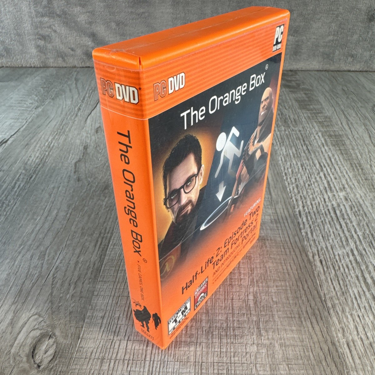 The Orange Box PC DVD Complete 2 Disc Set Half-Life 2 Portal Team