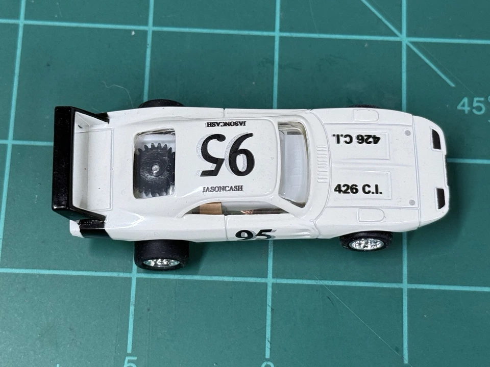 NUEVO Daytona Con Tablero Gen 2 HO Slot Car Estilo Tjet Funciona En Tyco y Afx Track Fray Foto 2 de 4