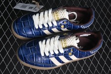 JH9825 New adidas Wales Bonner Samba Collegiate Navy Wonder White