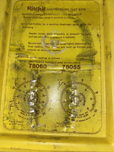 Ritchie Yellow Jacket 78060 Gas Pressure Test Kit - Picture 9 of 12