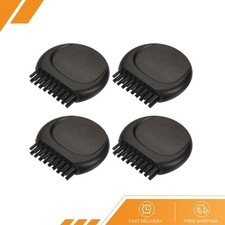 8 Pack - Mini Golf Club Brush Portable Pocket Dust Groove Cleaner Black