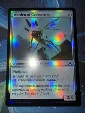 Warden of Geometries Oath of the Gatewatch Foil