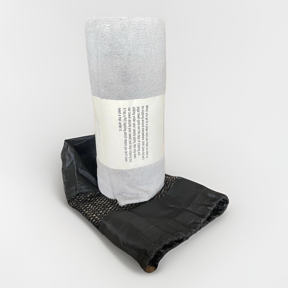 NonSlip Yoga Mat Towel Ultra Absorbent Quick Dry Microfiber Includes Bag