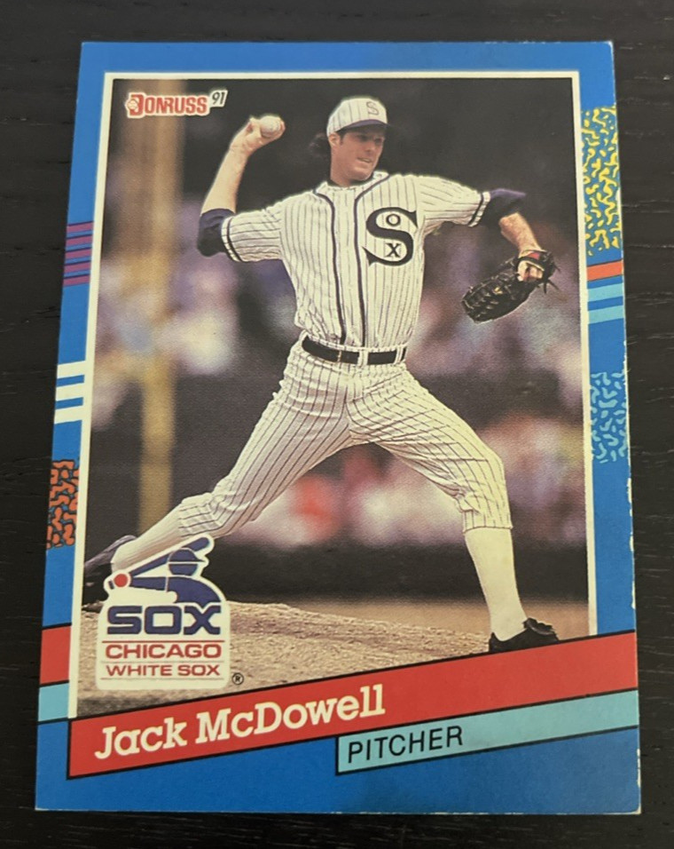 1991 Donruss - Jack McDowell - #57a - Chicago White Soxs - Error