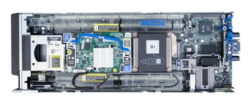 HPE ProLiant BL460c G8 Gen8 2x E5-2667 v2 64GB RAM 2x SSD 240GB - Afbeelding 2 van 3