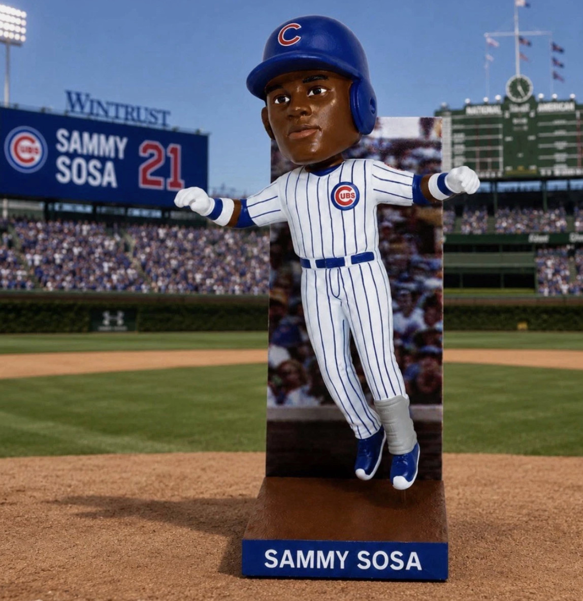 Sammy Sosa Bobblehead Chicago Cubs on 9/13/26 PRESALE (New & In Box!)