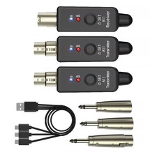 Wireless Transmitter Receiver XLR Adapter Various Applications Compatibility