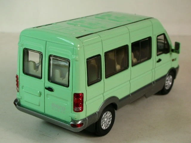 1/43 Nanjing Iveco Torino V high-top medium-sized bus die-cast packaging box - Image 3 of 4