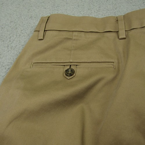 Dockers Signature khaki D3 hellbraune Herrenhose Größe 36 x 30 klassische Passform flache Vorderseite - Bild 10 von 12