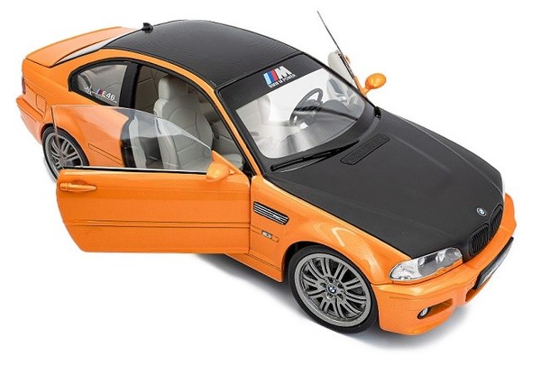 Solido Bmw M3 (E46) Coupe 2000 Orange Metall 1:18 1806509-image