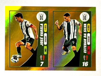 2025 CONMEBOL COPA SUDAMERICANA EO Sticker #412 JOSE VARELA - E. DA SILVA Foil