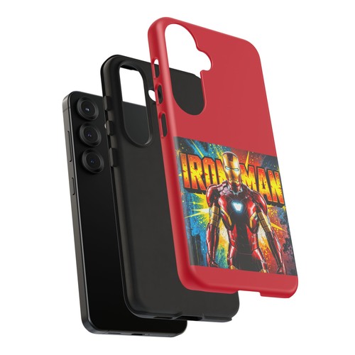 Iron Man Tough Cases, Samsung Galaxy Impact Resistant Marvel Comics Phone Cover, - Picture 13 of 117
