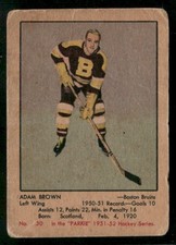 1951-52 Parkhurst Hockey Cards 23