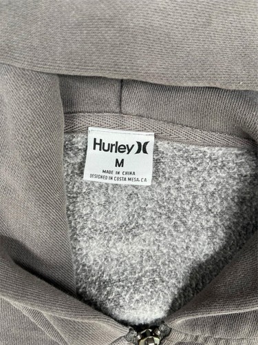 Hurley Junior's Balance Crop Zip-up Hoodie Long Sleeves in Black Size M NWT - Picture 5 of 9