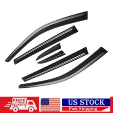 For 2023-2025 Honda CR-V CRV 6Pcs Black Window Visors Vent Shade Sun Rain Guards
