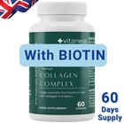 Skin Supplement Collagen Complex Capsules Biotin Hyaluronic Acid & Seaweed