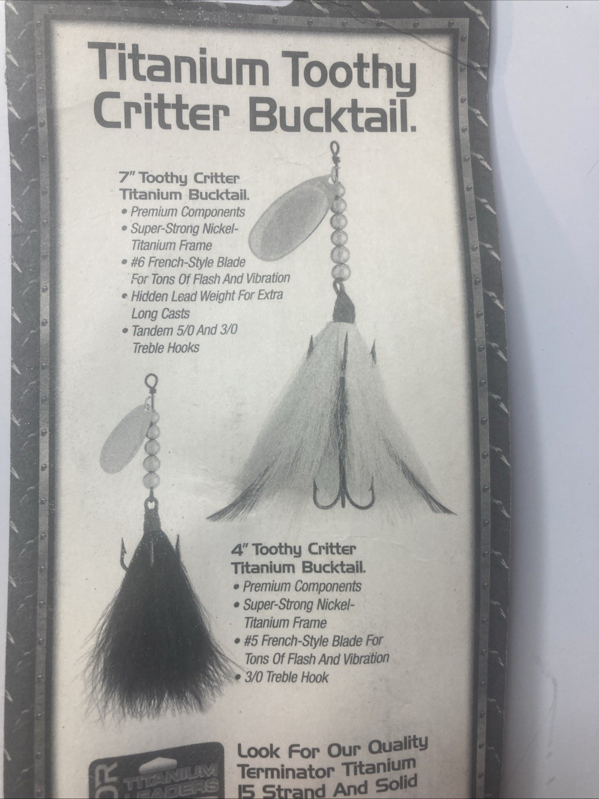 Terminator Spinnerbait Toothy Critter - Image 6