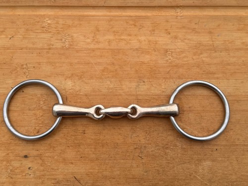 Herm Sprenger KK Ultra Double Jointed Lozenge 21mm Loose Ring Bit ~ 5 1/4"