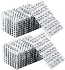 20 Pack Truss Plates 4x6 Inch, Pronged Truss Mending Plate with Nail Teeth, M