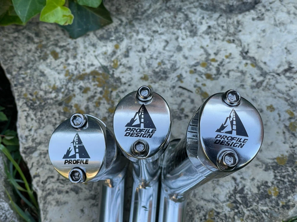 Profile H2O 1” Stem - Pick One 80mm 90mm 125mm Silver Alloy Quill Front Load - Image 3 of 4