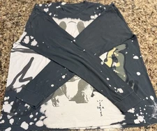 Cactus Jack Kaws Travis Scott Fragment Tie-Dye Long Sleeve Tee Size XL Authentic