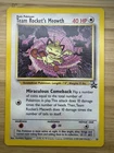 Pokemon Team Rockets Meowth 18 Black Star Promo WOTC Vintage 1999 NM