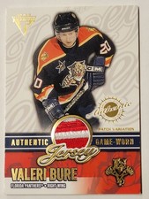 2002-03 Pacific Private Stock Titanium Valeri Bure Patch #31  158/225