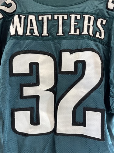 Authentic Wilson Stitched Rickey Watters Eagles Jersey Size 48 Made In USA - Picture 2 of 10