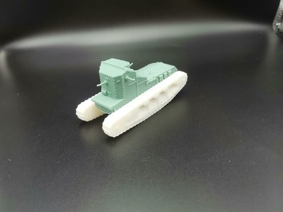 3D printing 1/72/48/35/87 UK Mark A Whippet /  Whippet Tank Uncoated kit
