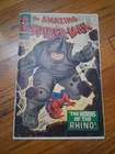 AMAZING SPIDER-MAN 41 1966 1ST APPEARANCE OF RHINO MARVEL GD 2.0 STAN LEE SIGNED